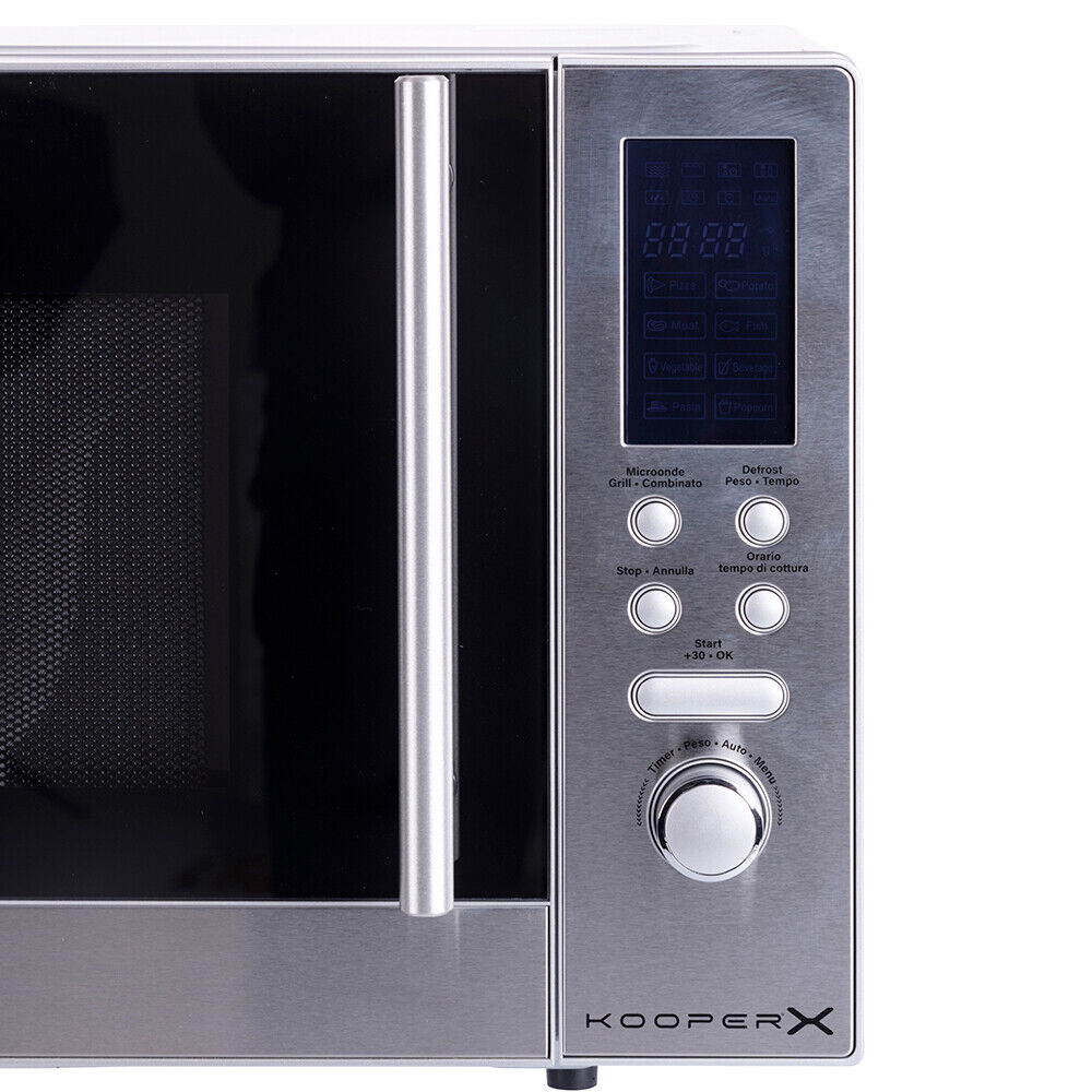 Kooper Digiwawe Forno a Microonde Digitale Combinato Grill 28Lt 1000W programmi